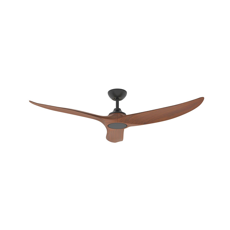 Evolve 48" DC Ceiling Fan Matt Black / Koa - E362