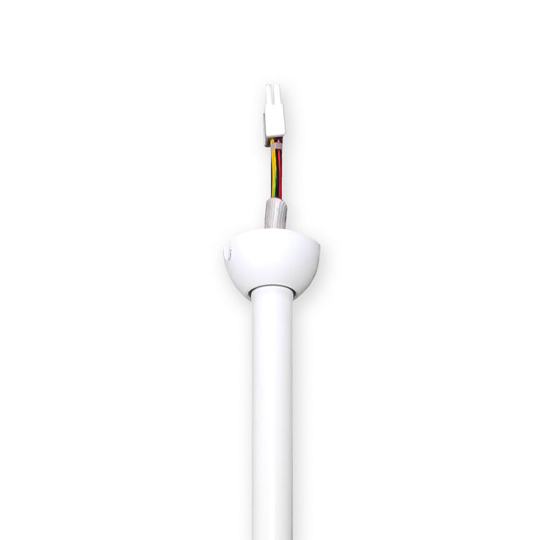 Atom Lighting 1500mm Extension Rod For Ceiling Fan White - ROD/150/WH