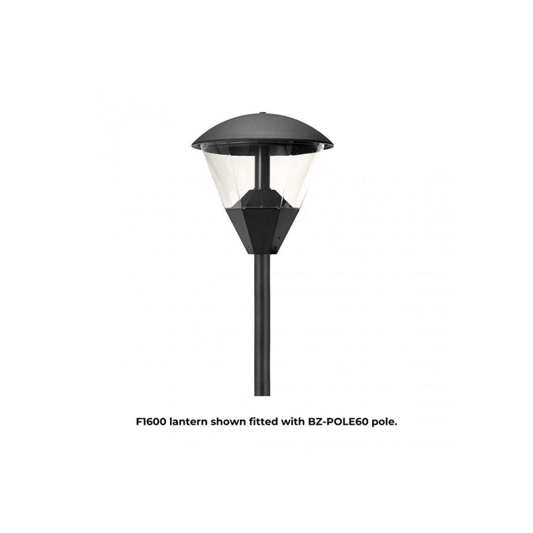Girare 28W LED Lantern Head Black / Cool White - F1600