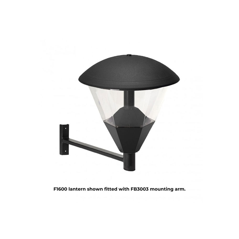 Girare 28W LED Lantern Head Black / Cool White - F1600