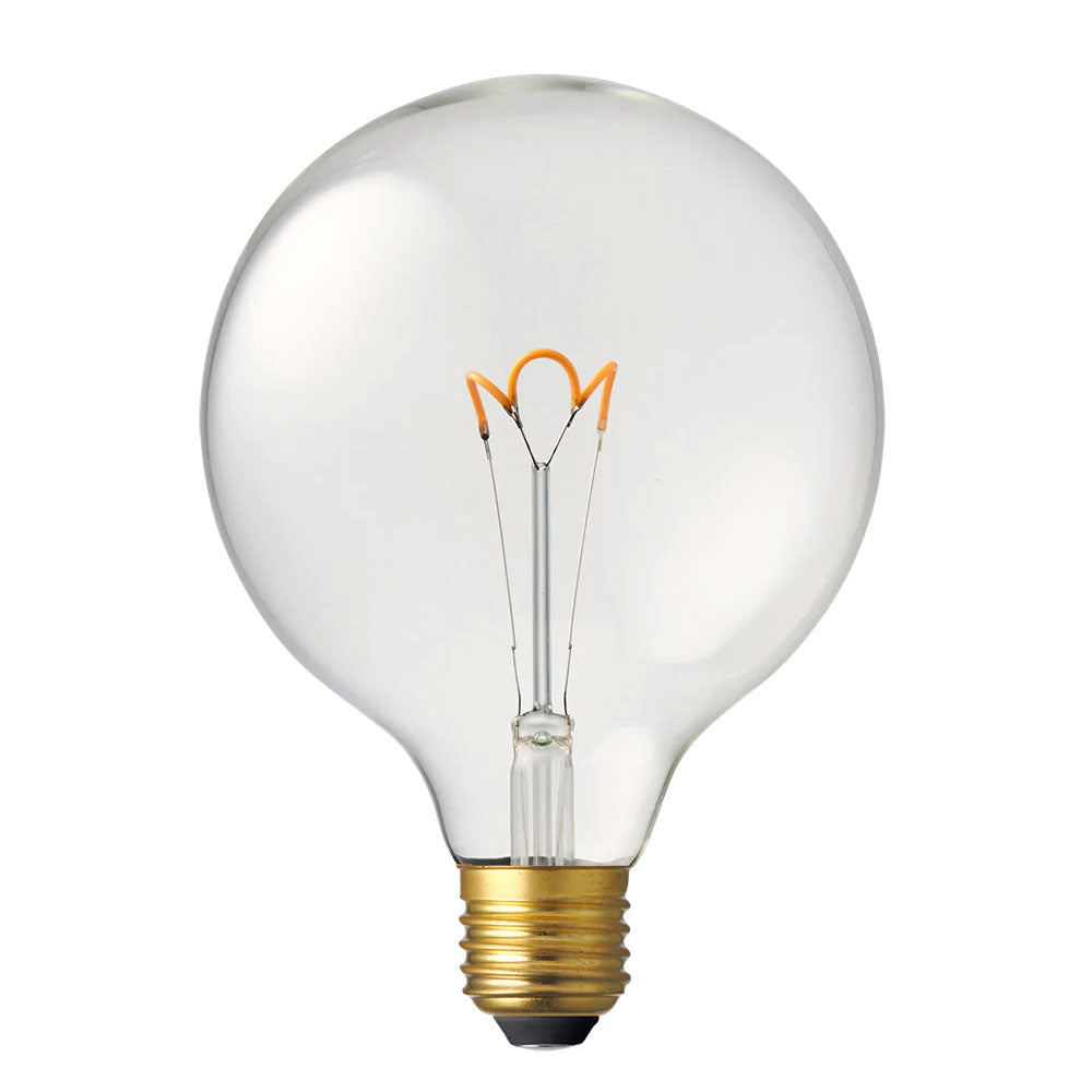 Filament Clear Tre Loop G125 LED 3W E27 Dimmable / Extra Warm White - F327-G125T-C