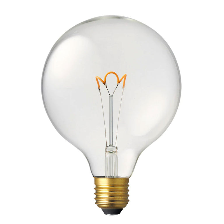 Filament Clear Tre Loop G125 LED 3W E27 Dimmable / Extra Warm White - F327-G125T-C