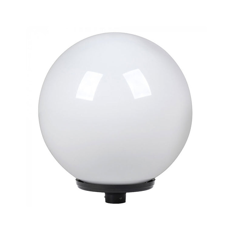 Avela 60cm Sphere Post Top Light Opal - F6005-WH