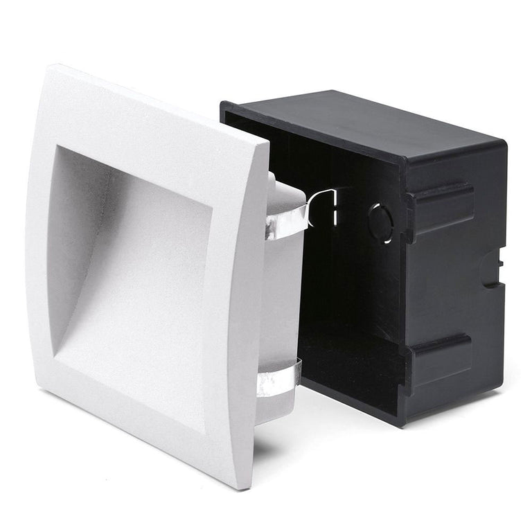 Deflector Recessed 3W LED Pathway Light White / Warm White - F6603-WH