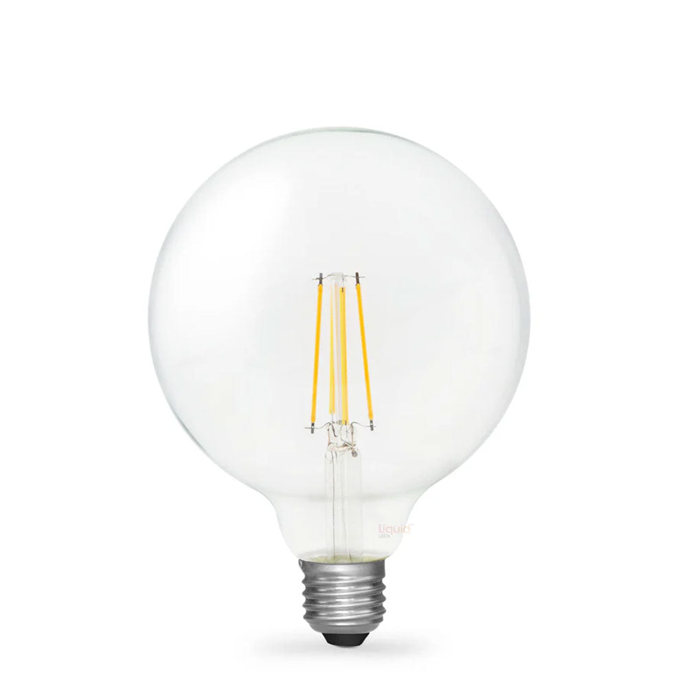 Filament Clear G125 LED 7.2W E27 Dimmable / Warm White - F7.227-G125-C-27K