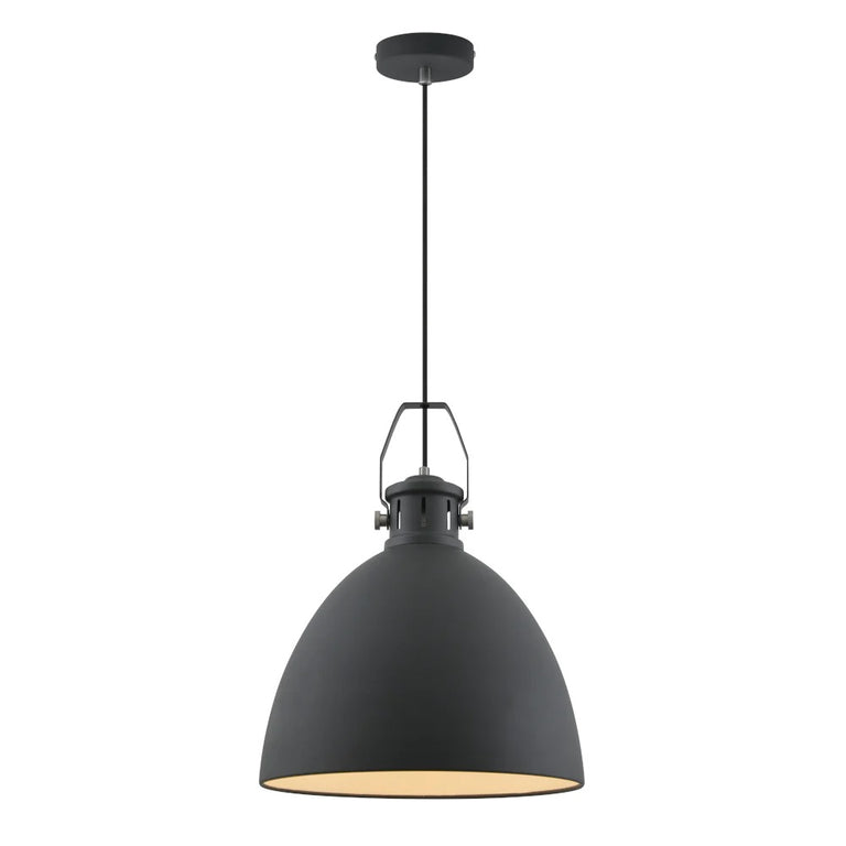 Fabrica 1 Light Pendant Large Dark Grey - FABRICA PE40-DGY