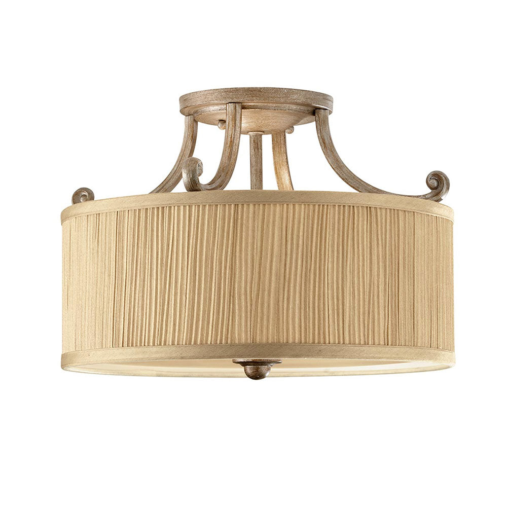 Abbey Semi Flush Silver Sand - FE-ABBEY-SF