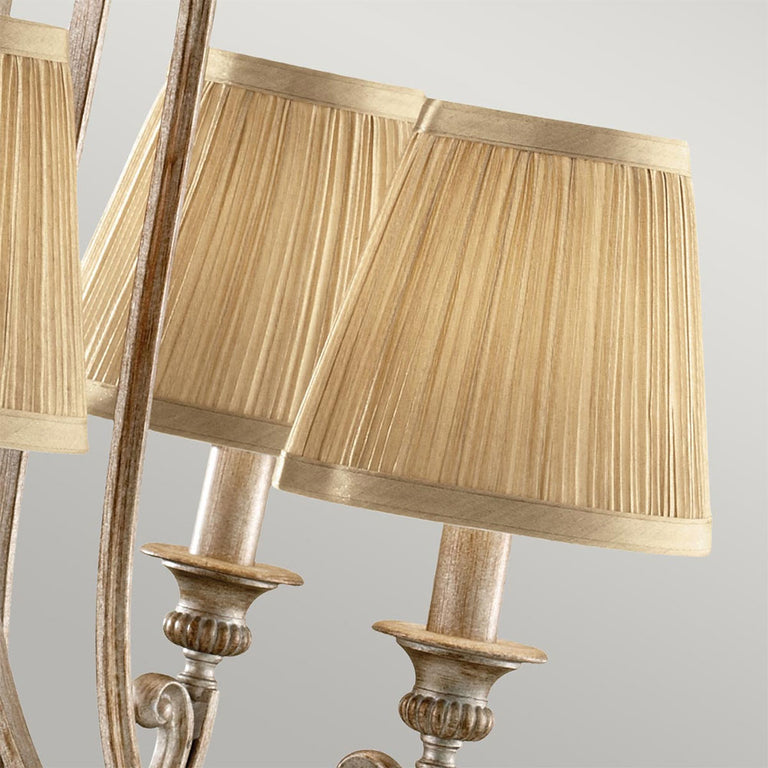 Abbey 5 Light Chandelier Silver Sand - FE-ABBEY5