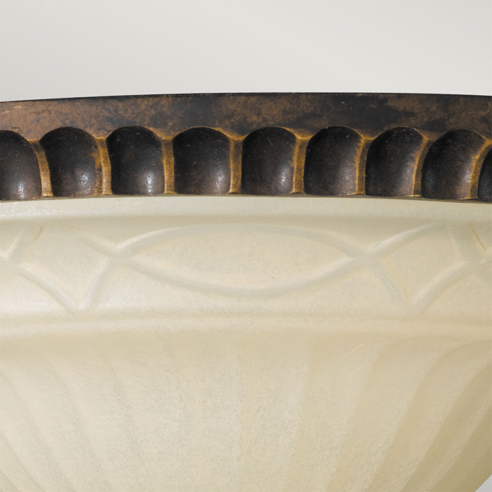 Drawing Room Flush Mount Walnut - FE-DRAWING-ROOM-FA