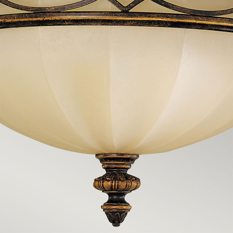 Drawing Room Flush Mount Walnut - FE-DRAWING-ROOM-FB
