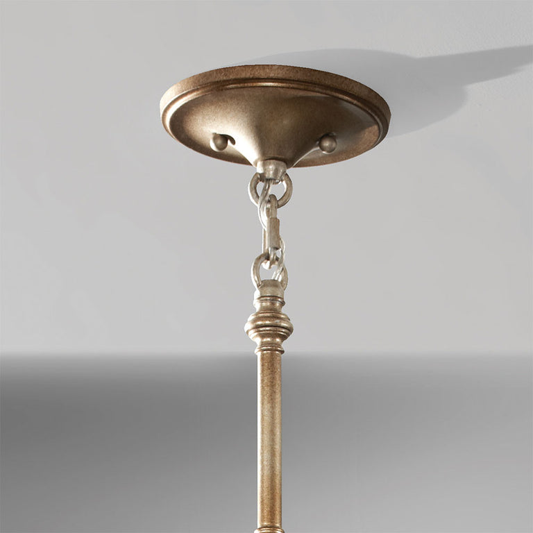 Lucia Pendant Chandelier Burnished Silver - FE-LUCIA-B