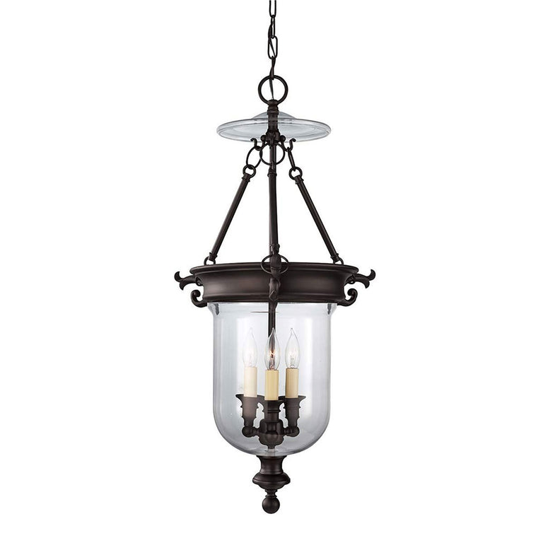Luminary 3 Light Pendant Chandelier Oil Rubbed Bronze - FE-LUMINARY-P-B