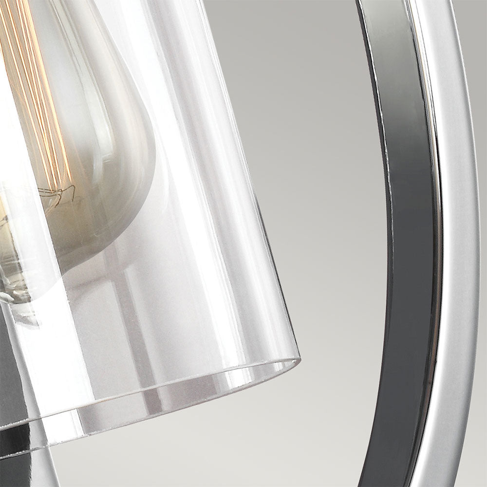 Marlena 1 Light Wall Light Polished Chrome - ELS.FE-MARLENA1-CH