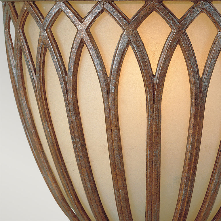 Stirling Castle Wall Uplight British Bronze - FE-STIRLING-CASTLEW1