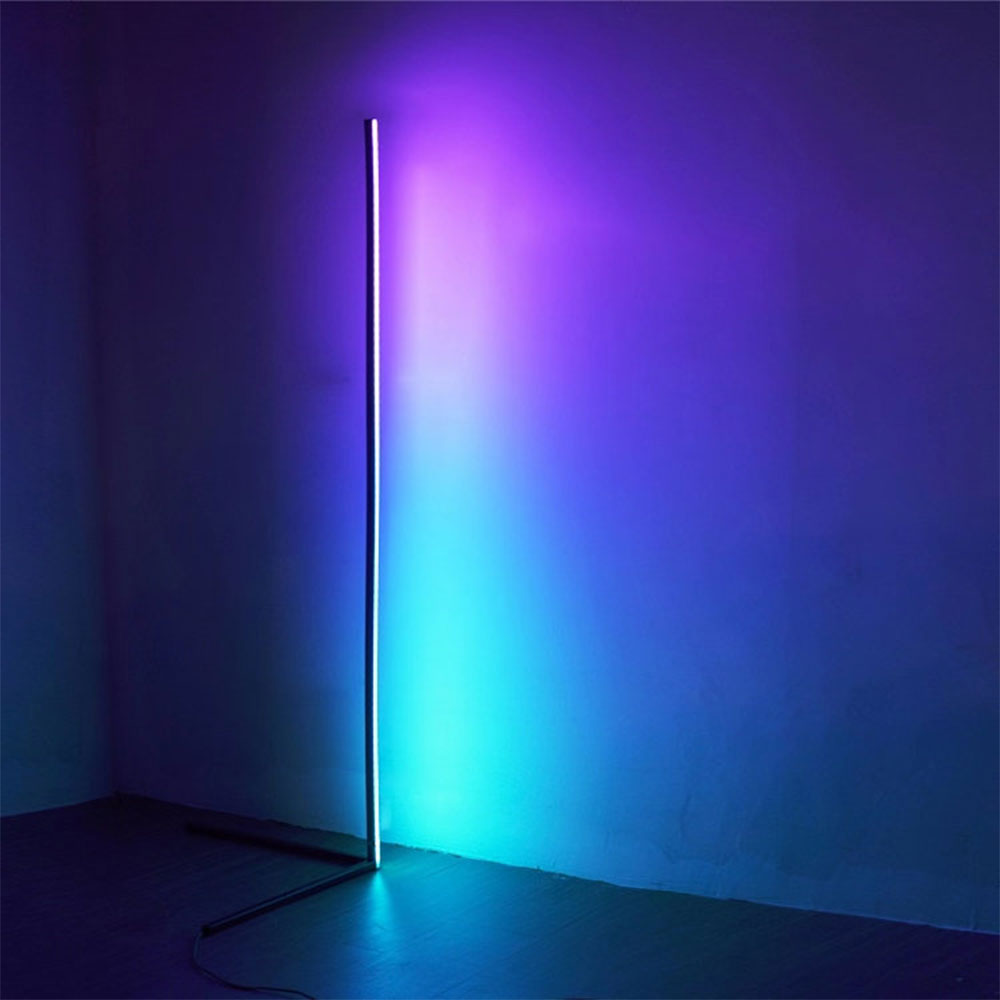 Ain 1 20W LED Floor Lamp Black / RGB -  FL35150