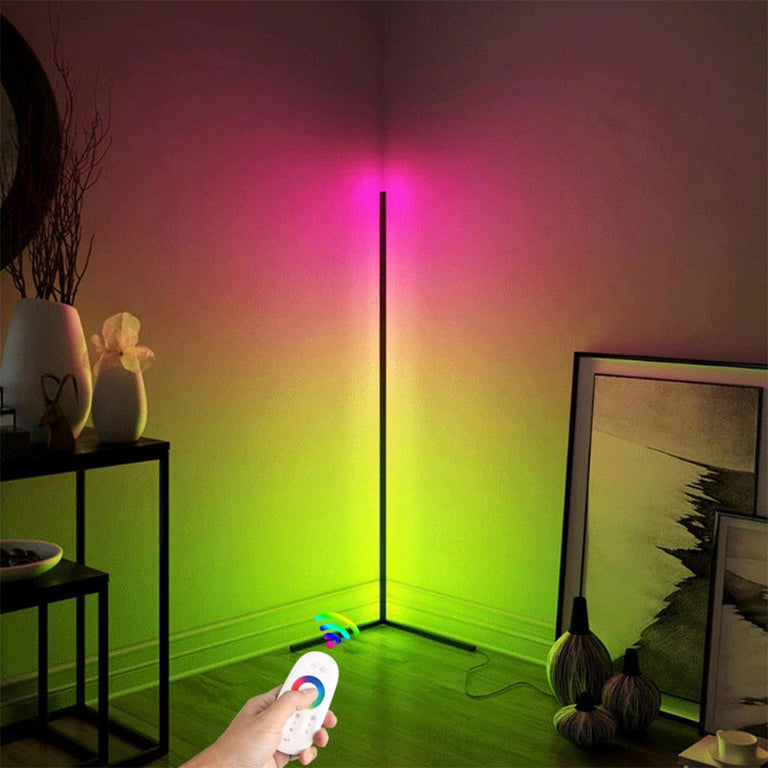 Ain 1 20W LED Floor Lamp Black / RGB -  FL35150