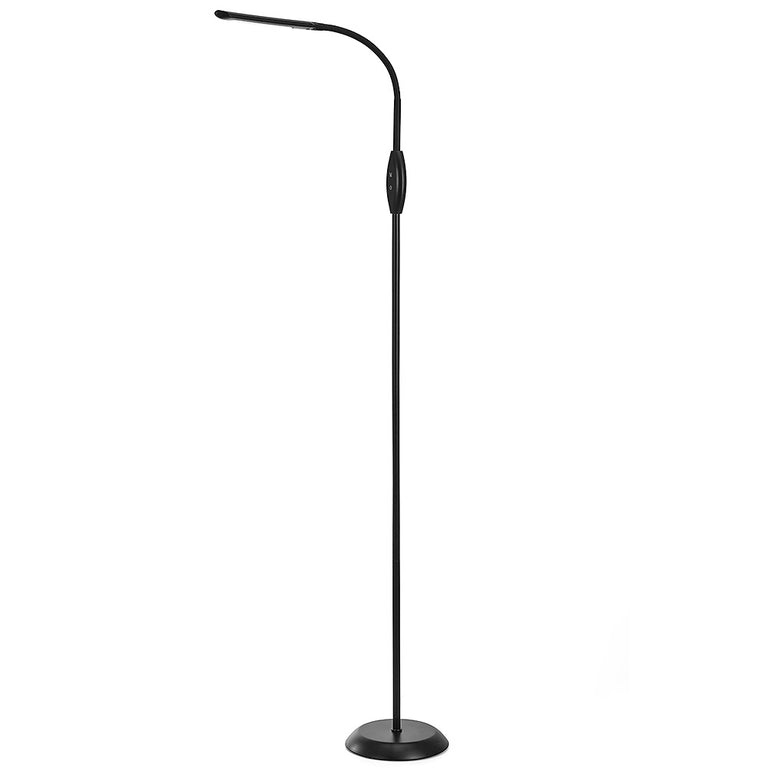 Nova 6W LED Touch Dimmable Floor Lamp Black / Tri-Colour - FLED29-BL