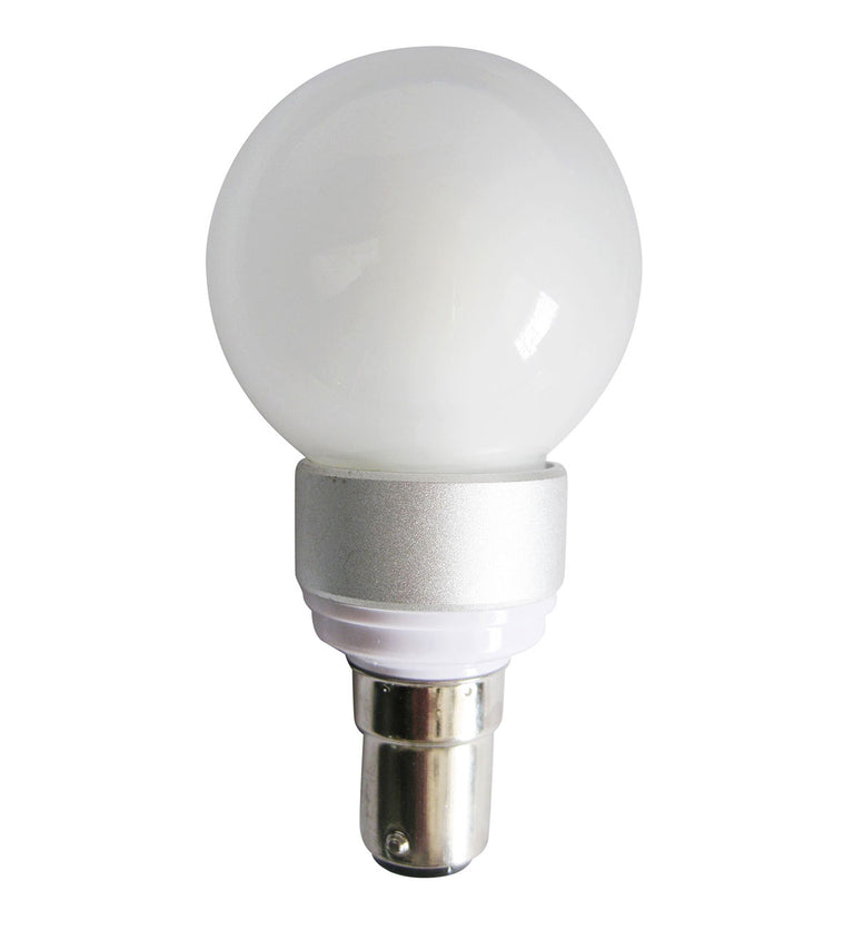 LED 4W Fancy Round Frosted B15 3000K - FR12