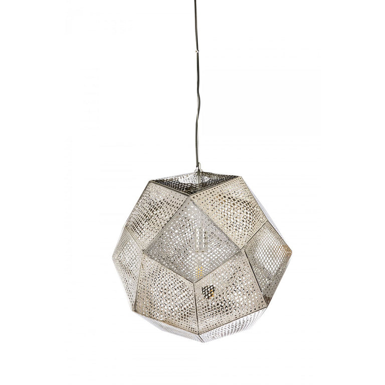Frisco 1 Light Pendant Large Stainless Steel - FRISCO-40