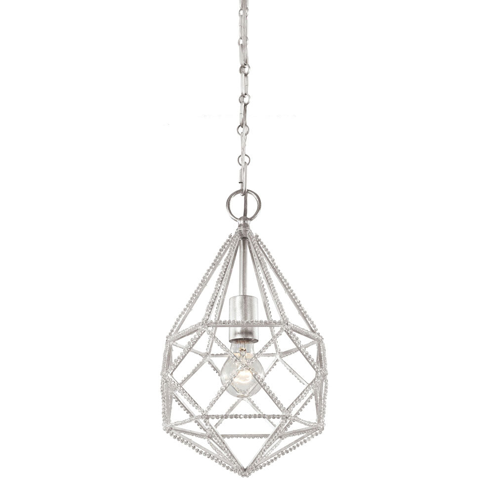 Marquise 1 Light Pendant Silver - P1313SLV
