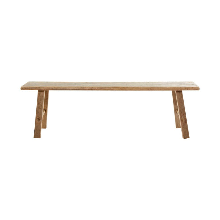 Recycled Teak Bench Natural - FUR1052NAT