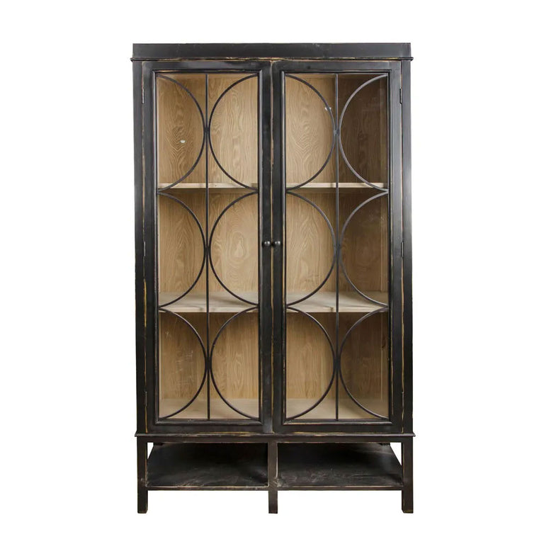 Maverick Birch Wooden Cabinet Black - FUR1263