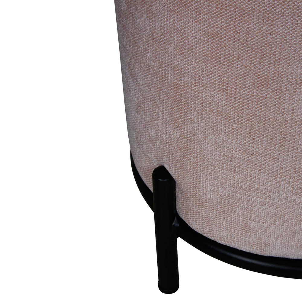 Tamar Ottoman Small Pink - FUR2078