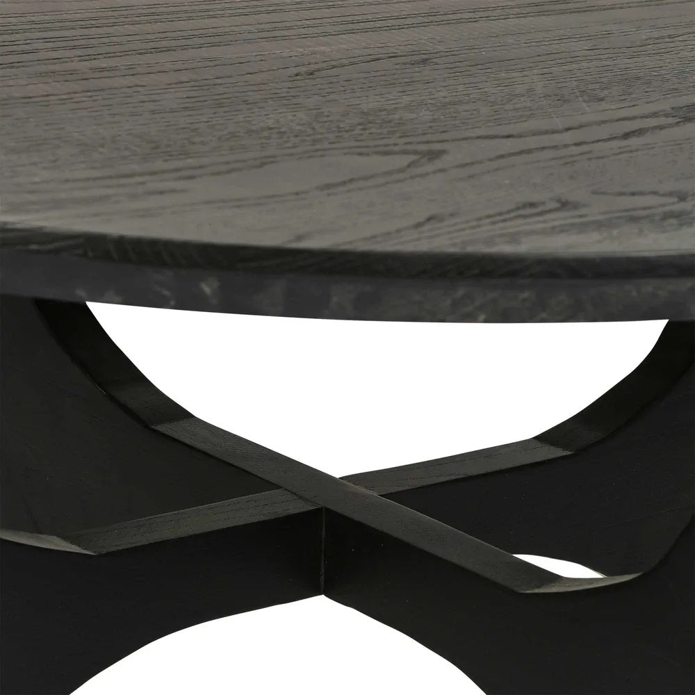 Zala Elm Coffee Table Black - FUR241