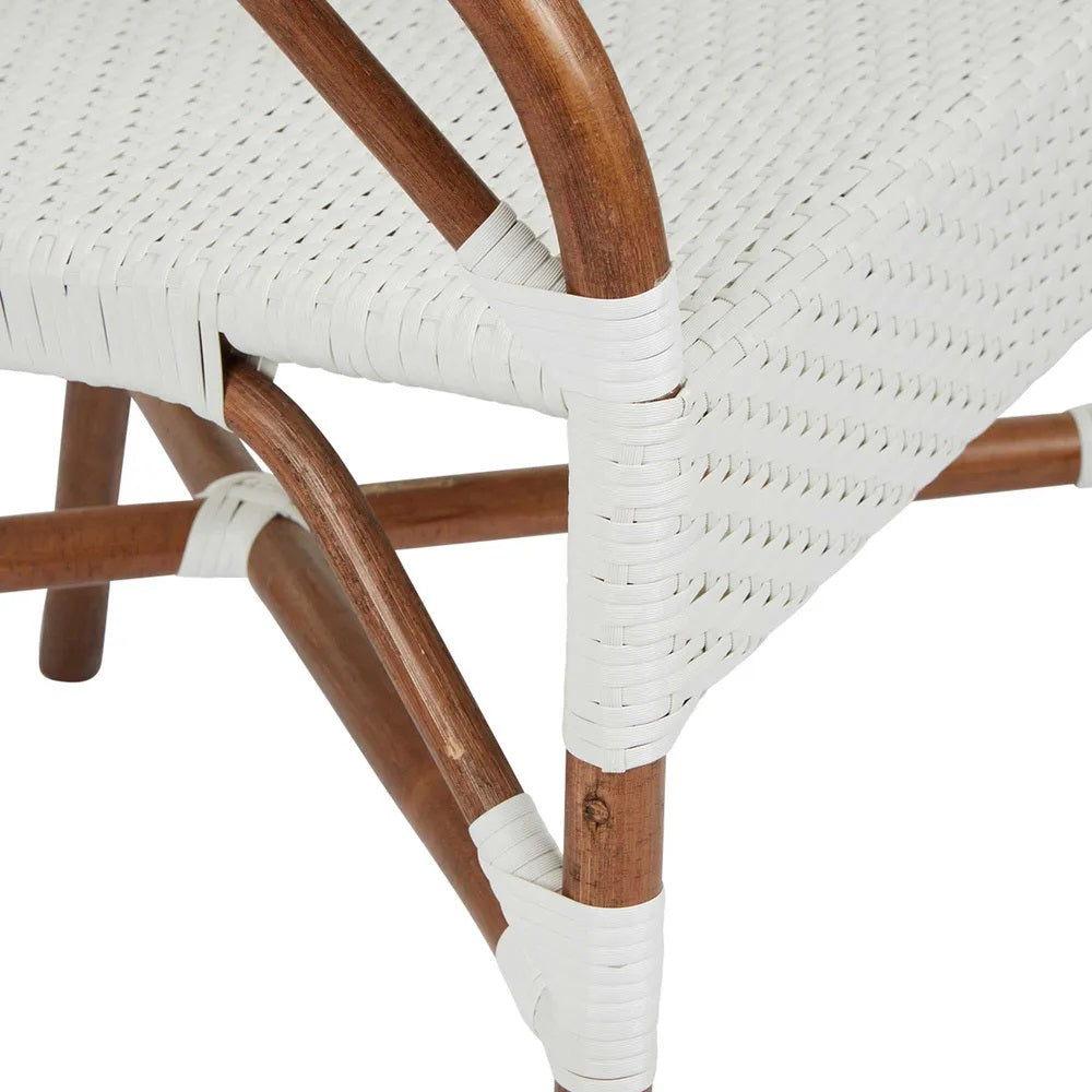 Harlow Rattan Chair White - FUR714WH