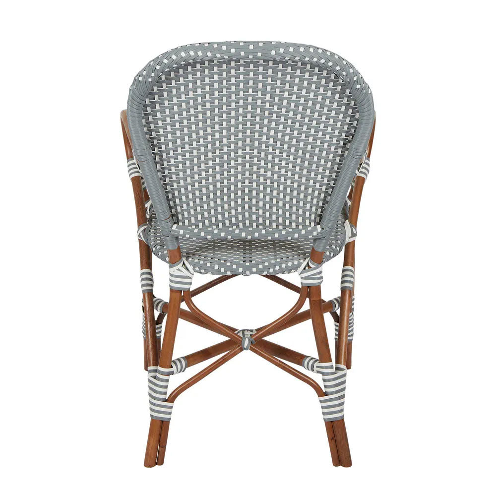 Mattise Rattan Chair Grey - FUR717GRY