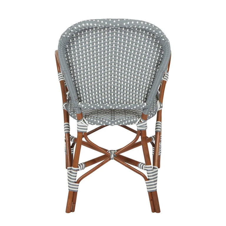 Mattise Rattan Chair Grey - FUR717GRY