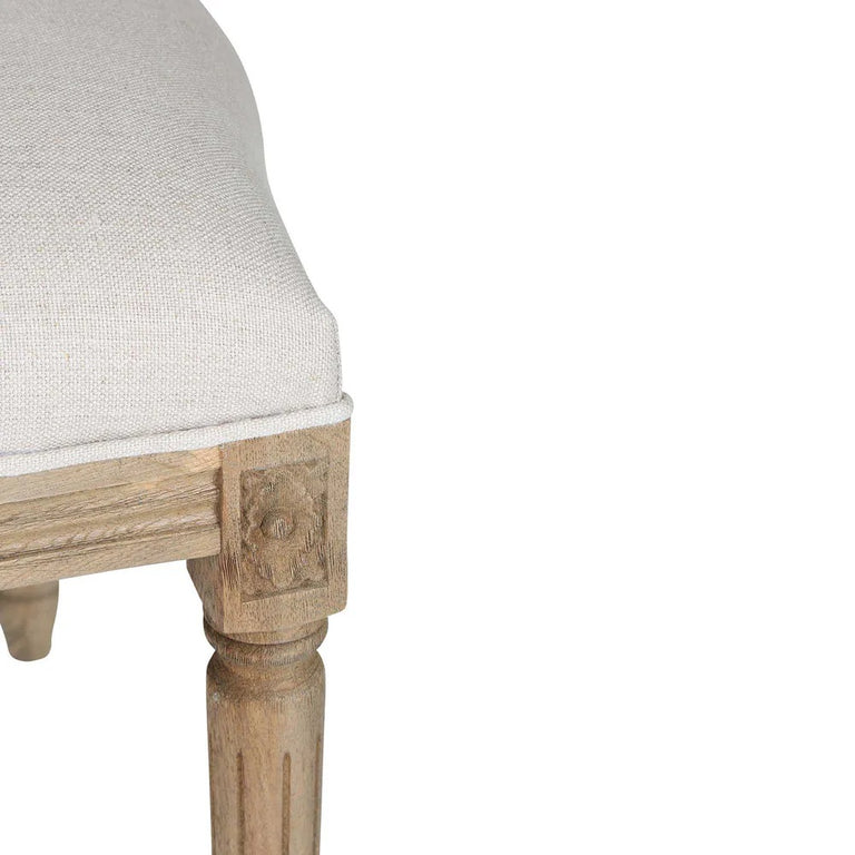 Marinha Oak Chair Beige - FUR8021