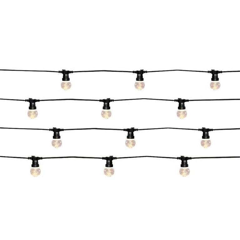 Solar 20 Meter LED Festoon Light Kit / Warm White - SLDFES-20WW