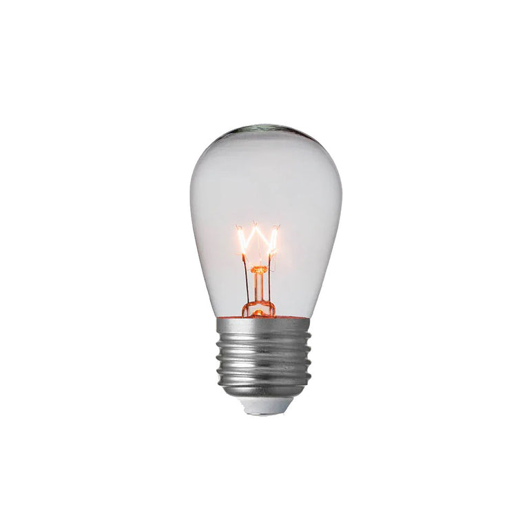 15-Pack Festoon Vintage S14 Incandescent 11W E27  Dimmable / Warm White - 1127-S14-C