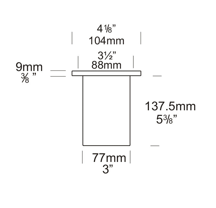 Flush Floor Lite Square 12V / 24V Stainless Steel - FFLSPSQ/SS