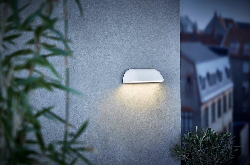 Front 26 240V 8W LED Outdoor Wall Light White - 84081001