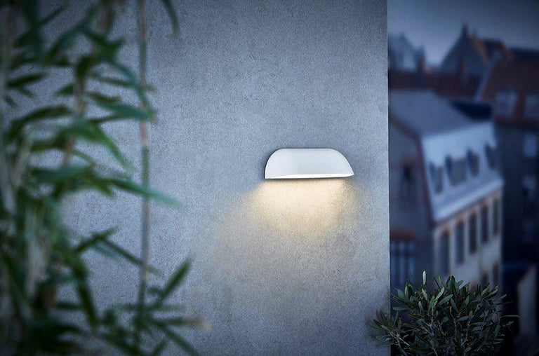 Front 26 240V 8W LED Outdoor Wall Light White - 84081001