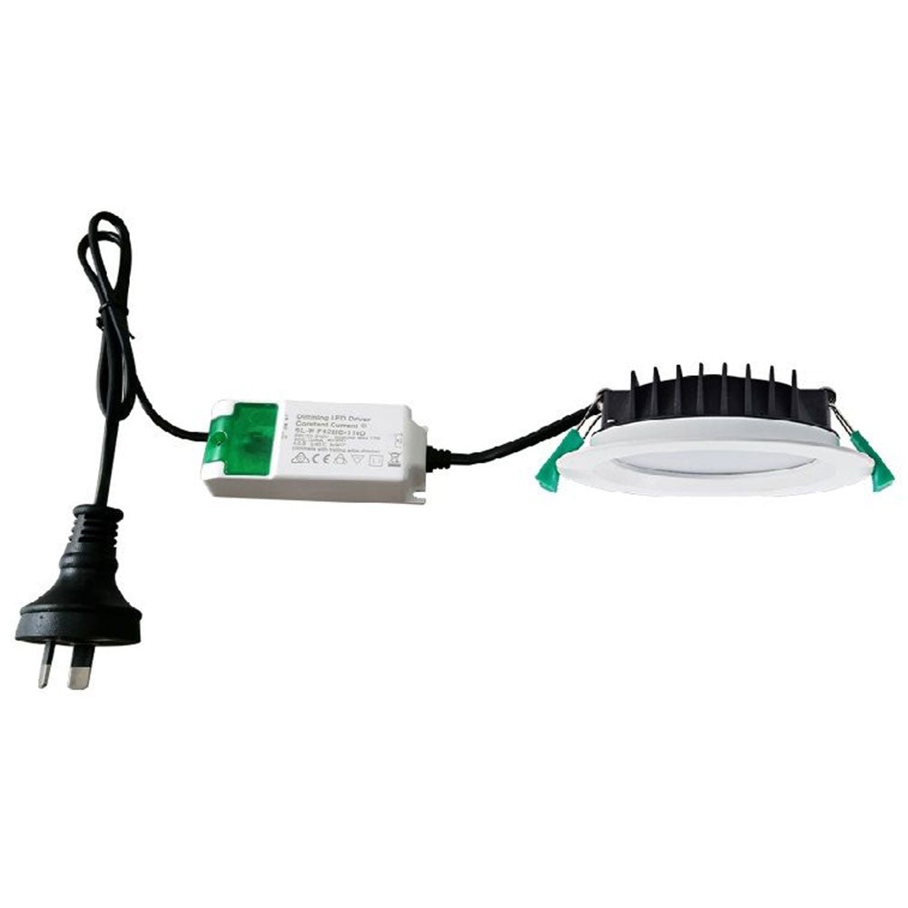 Galaxy 12W Dimmable LED Downlight White / Tri-Colour - GALTRI02A