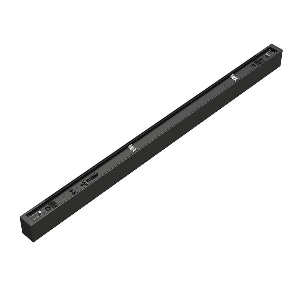 Gamma 40W / 50W / 60W 1800mm Linear LED Pendant Black / Tri-Colour - UGAMMA-V2-BLK-1.8M