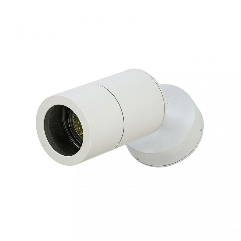 Geneva 240V GU10 Adjustable Spotlight White IP54 - GENEVA-1 Adj