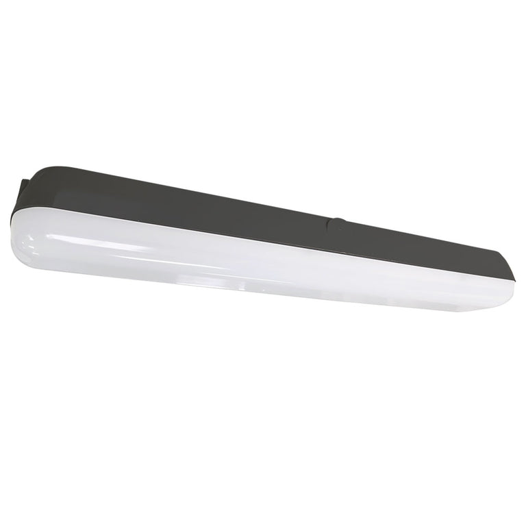Gibraltar 15W LED Vandal Proof Batten Grey / Tri-Colour - SL9722/15TC