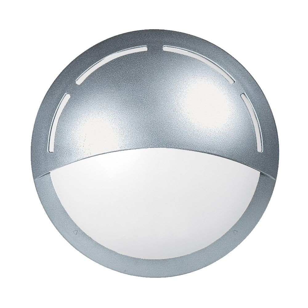 Jack Eyelid E27 IP65 Round Bunker Silver - GJ2201 + GJ2215-SI