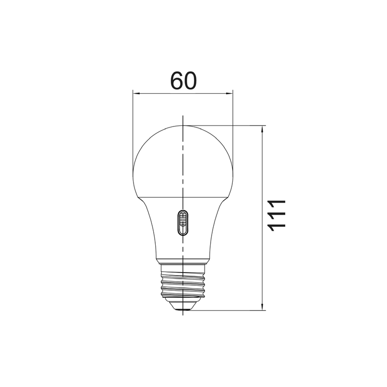 Opal GLS LED 10W E27 Tri-Colour - GLSTRIES1