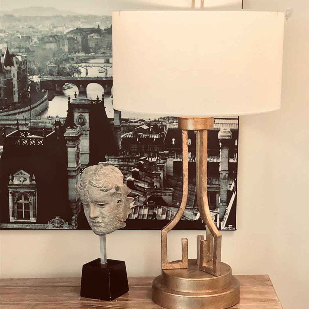 Lemuria Table Lamp Distressed Gold - GN-LEMURIA-TL