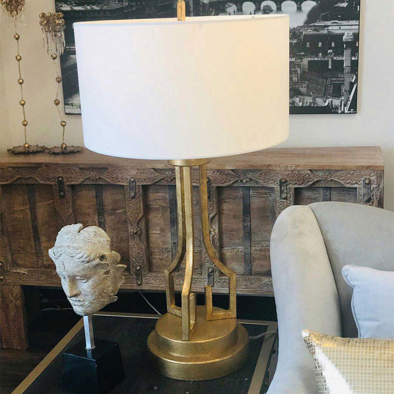 Lemuria Table Lamp Distressed Gold - GN-LEMURIA-TL