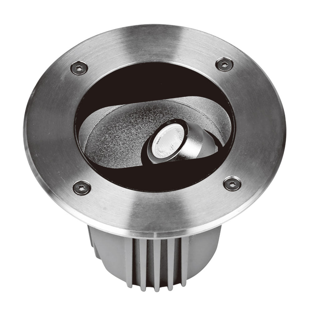 Ground 3W Adjustable Inground Light Stainless Steel Finish / Daylight - S9338/3W/30 DL