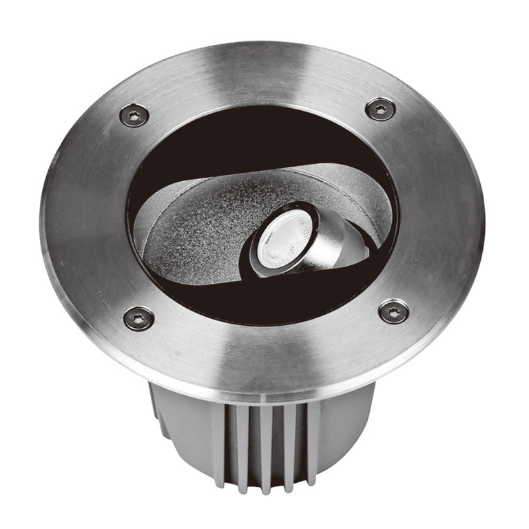 Ground 3W Adjustable Inground Light Stainless Steel Finish / Daylight - S9338/3W/30 DL
