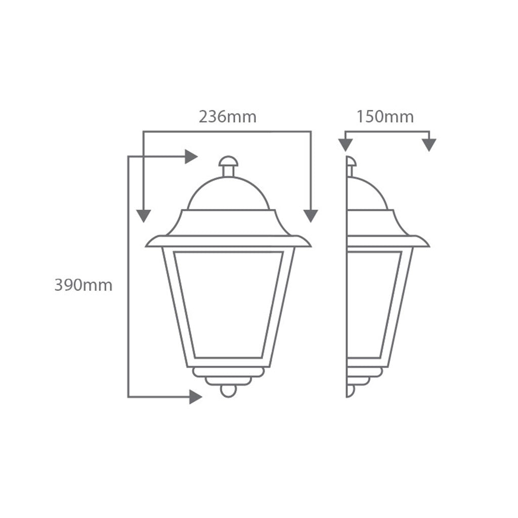 Paris Wall Bracket Light Green - 15179