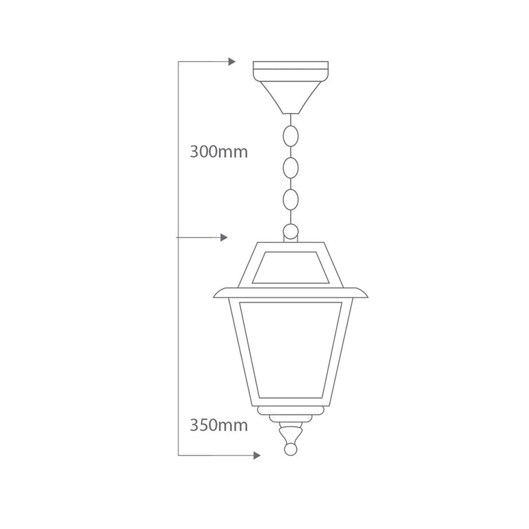 Avignon Pendant Light White - 15193
