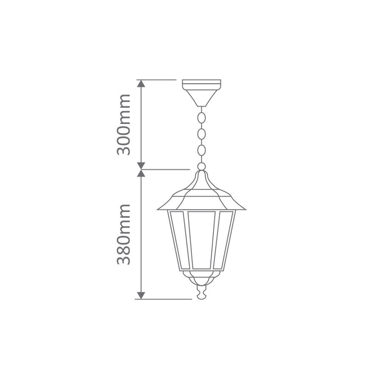 Turin Pendant Light Green - 15413
